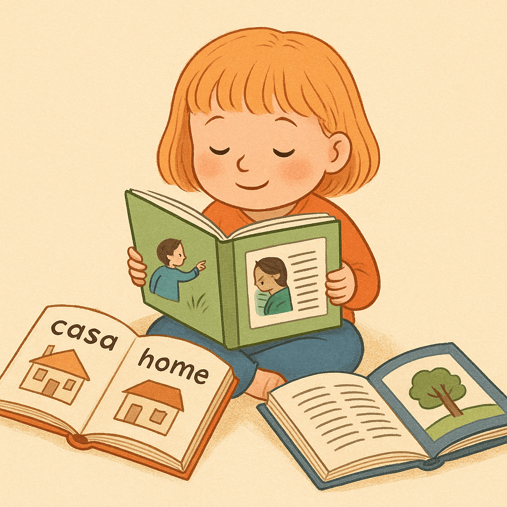 4–6세 다중언어 아이를 위한 책읽기 – '나다움'과 언어를 함께 키우기 - Everbloom Path - Parent Coaching