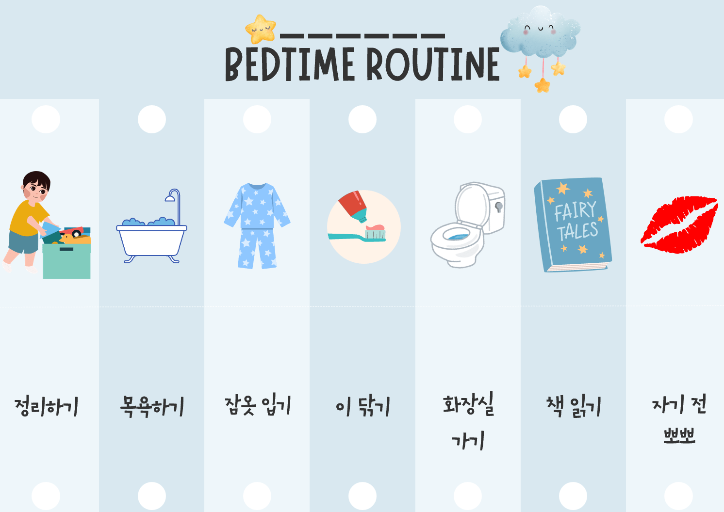 아이 수면 습관 디지털 리소스 3종 세트 / Digital Resource Bundle for Children’s Sleep Routines (3 Files) - Everbloom Path - Parent Coaching