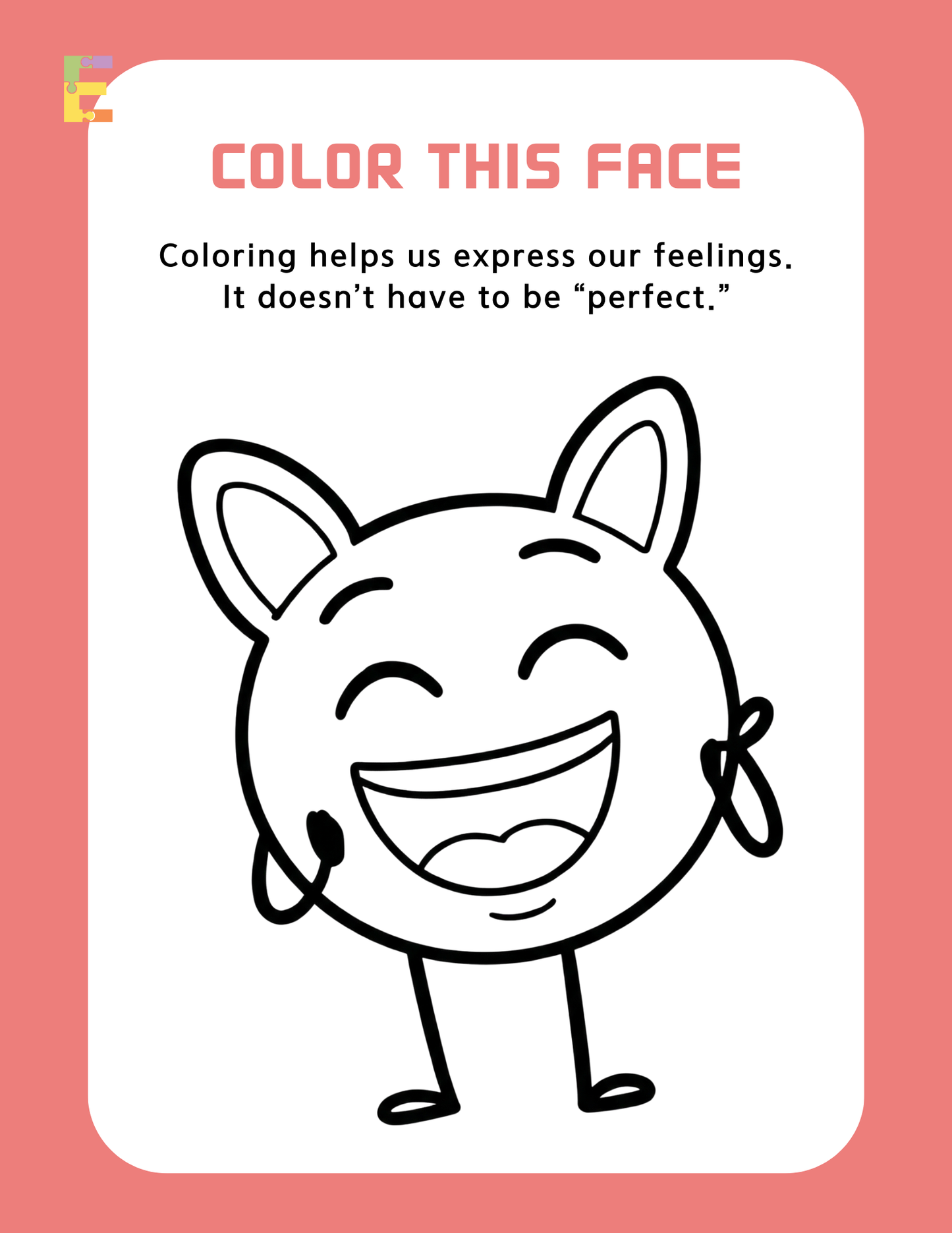 3-4yrs Daily Emotion Workbook | Emotional Regulation and Problem Solving Worksheets