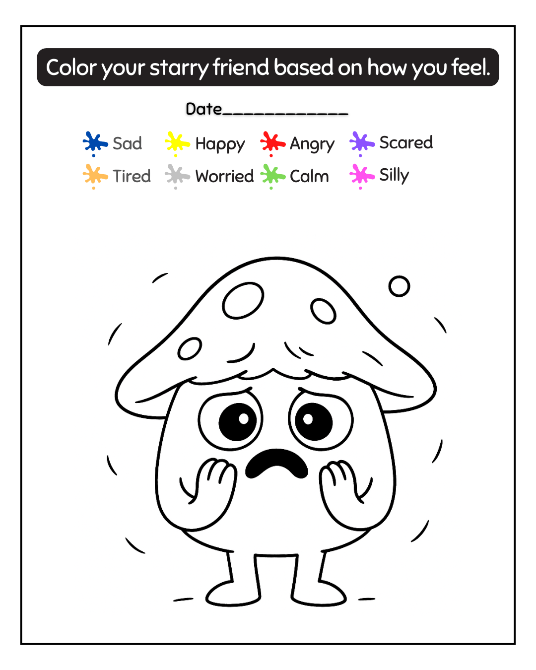Feeling Monster: Everyday Emotion Coloring Book for Kids - Everbloom Path - Parent Coaching
